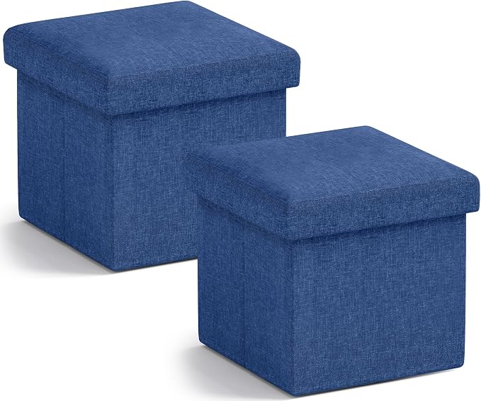 Ornavo Home Small Storage Ottoman, by OrnavoHome