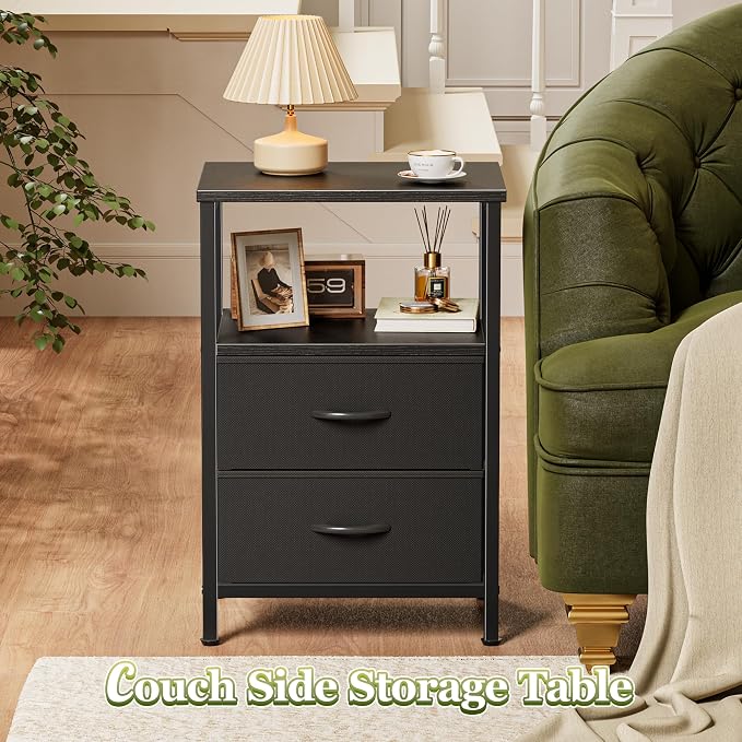 Huuger Night Stand Set of 2, Nightstand - Image 6