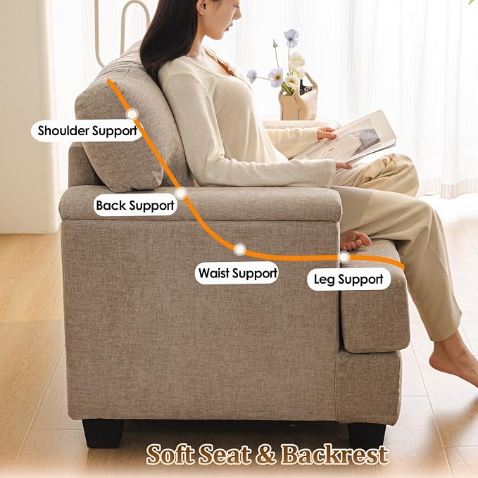 Rexulqo Oversized Accent Chair - Image 4