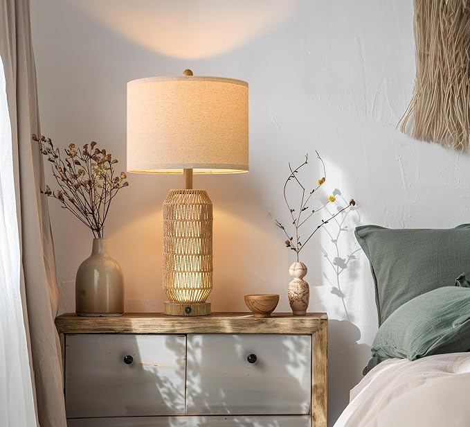 OYEARS 25" Table Lamps Set of 2 - Image 7