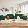 84" Convertible Sectional Sofa Set, 3 Seat L Shaped Couch by soscana