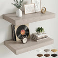 Dreamland Floating Shelves 24inch, 2 Pack Rustic Wooden Wall Shelves, Wall by Dreamland