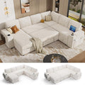 Vipbear 111" Modular Sectional Sleeper Sofa by VipbearLiving