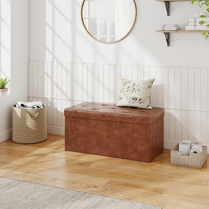 Sweetcrispy 30 Inches Folding Ottoman - Image 4