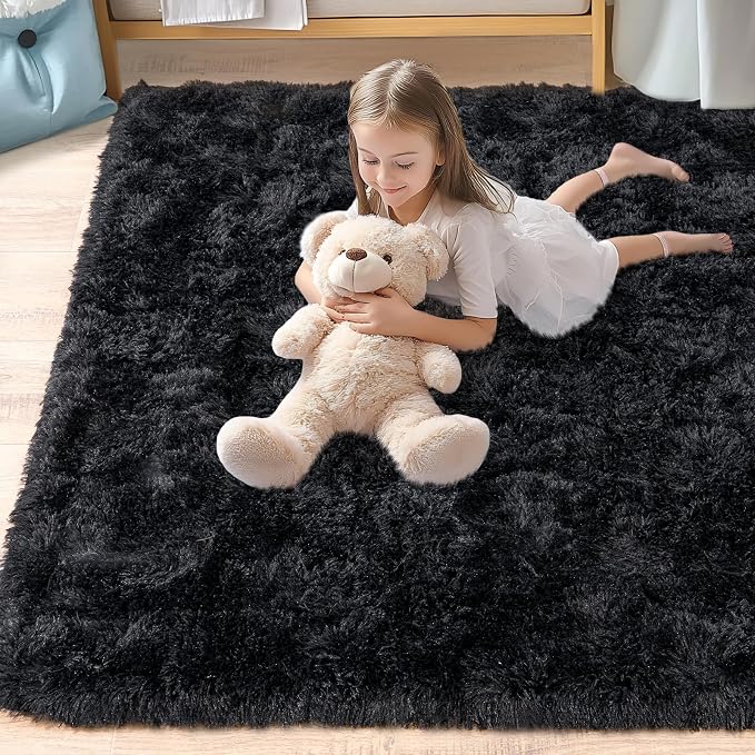 Pionblank Large Rug for Living Room 6x9 Feet, Modern Soft Shag Area Rug - Image 7