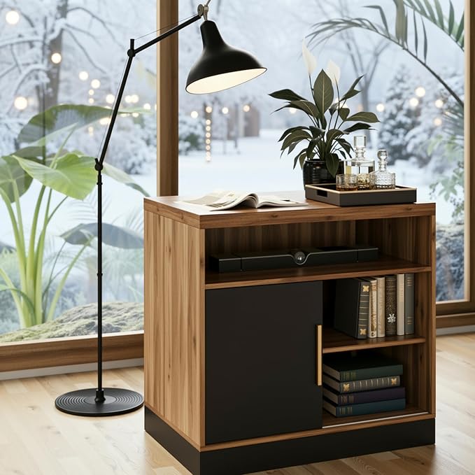 ModernMate Modern Wood Accent Storage Cabinet - Image 5