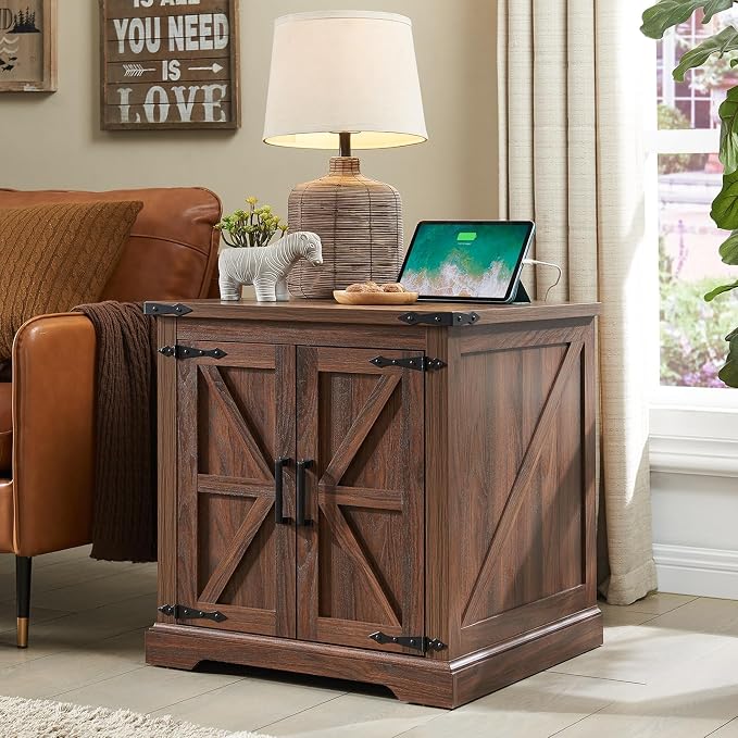 Barnyatoh Farmhouse End Table by Barnyatoh