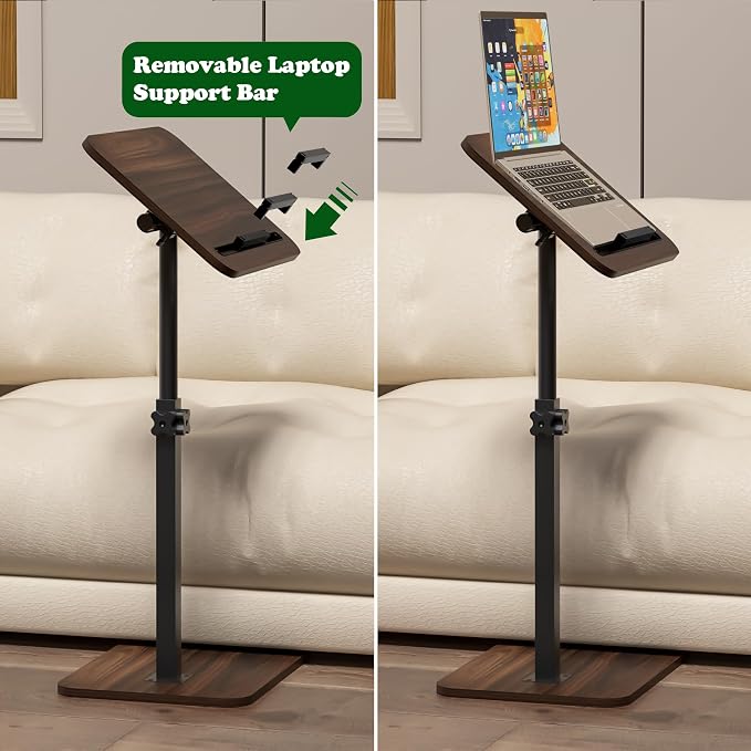 360° Swivel Sofa Side Table for Couch - Image 6