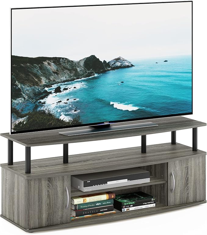 Furinno JAYA Large Entertainment Stand by Furinno-FitsYourSpaceFitsYourBudget