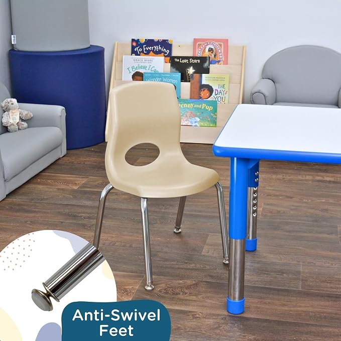 Children’s Factory MyPosture Plus 14" Chair, Tan - Image 5