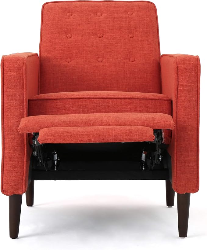 Christopher Knight Home GDFStudio Macedonia Mid Century Modern Tufted Back - Image 5