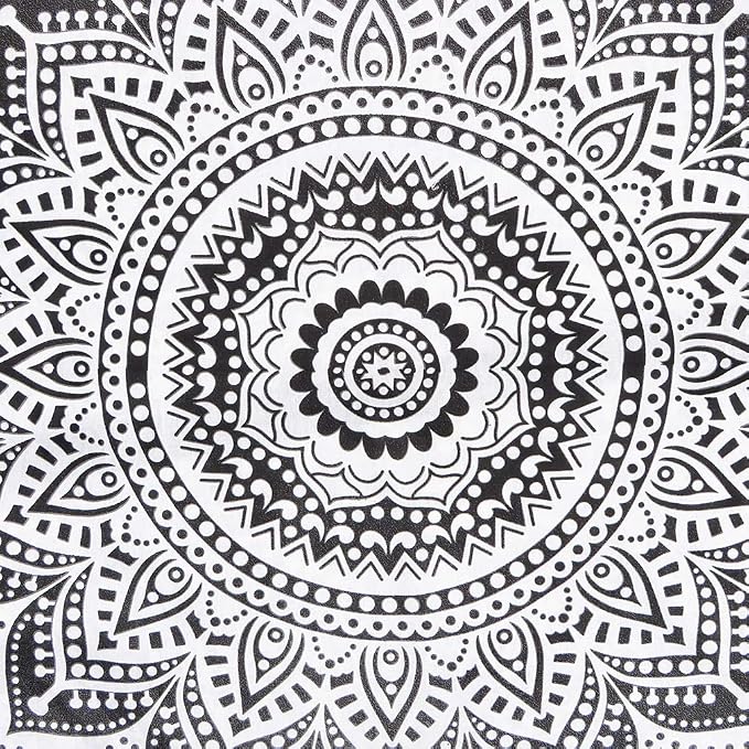 Mandala Floor Pillow Cover Meditation Cushion Seating Throw Hippie Round - Image 8