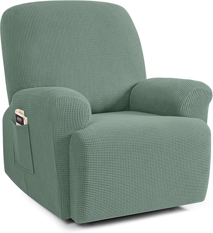 TAOCOCO Recliner Cover 4-Pieces, Recliner Stretch Sofa Slipcover, Recliner by TAOCOCO