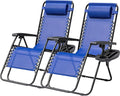 Devoko Padded Zero Gravity Chair, Foldable Anti Gravity Recliner by DEVOKO