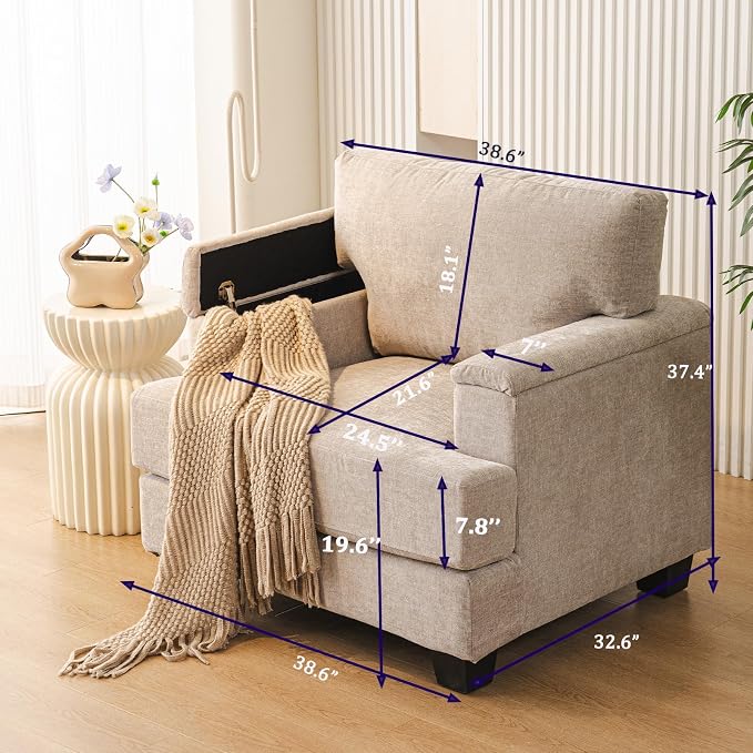 Rexulqo Oversized Accent Chair - Image 2