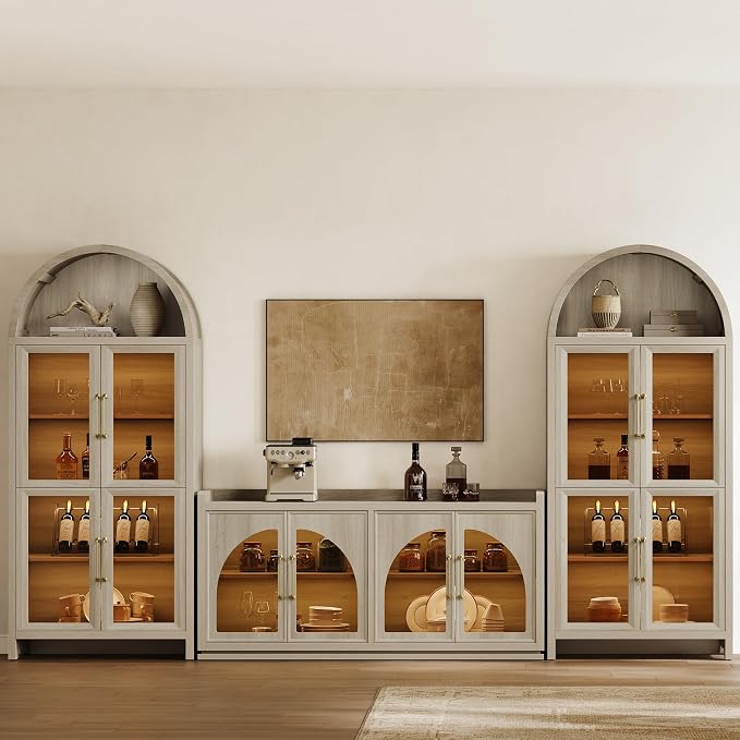 SICOTAS Sideboard Buffet Cabinet - Image 8