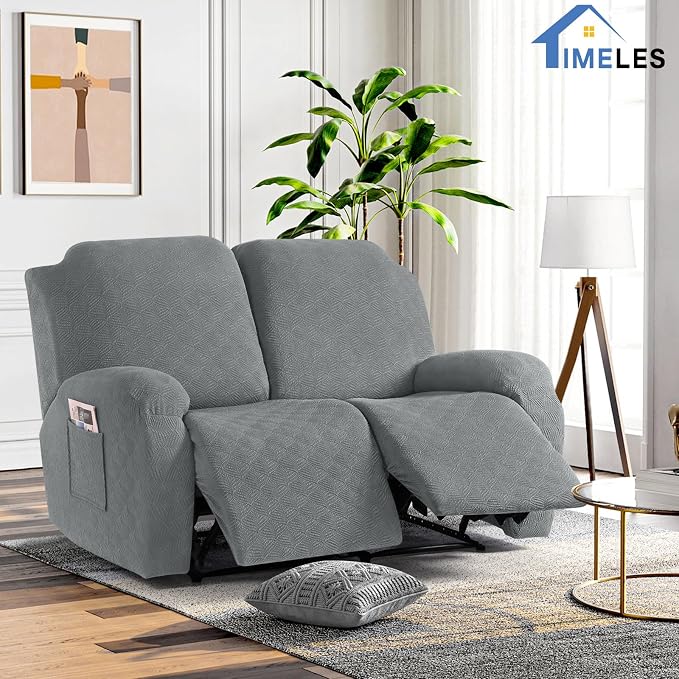 Timeles Recliner Covers Recliner Loveseat Covers Reclining Couch Covers Sofa - Image 7