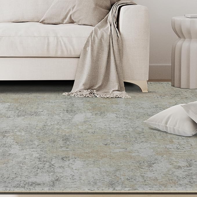 5x8 Area Rugs for Living Room Rug Washable: Abstract Rug for Dining Room - Image 9