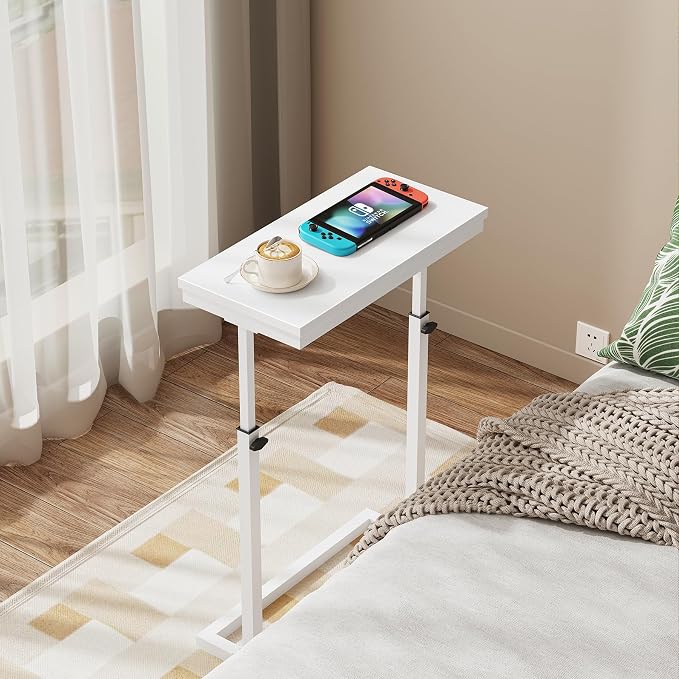 TUTOTAK End Table, Side Table, Tall Couch Table, Sofa Table, Living Room - Image 2