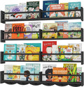 34Inch Nursery Bookshelves, Wall Floating Shelf Kids Coat Rack by Unknown
