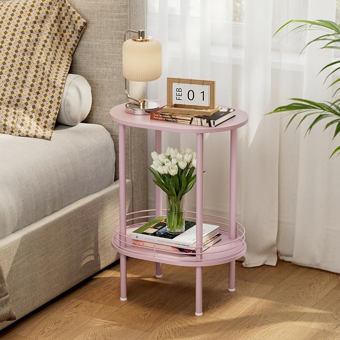 Small Modern Oval Side Table by DGSANDGPuttheCustomerFirst