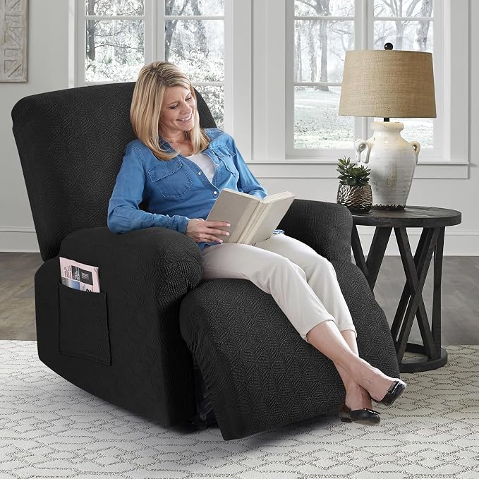 Timeles Recliner Covers Recliner Chair Covers Reclining Couch Covers Sofa - Image 8