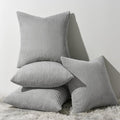 Topfinel Decorative Grey Throw Pillow Covers Cushion Cases, Mix and Match by Topfinel