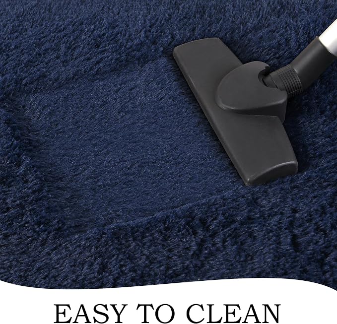 Chicrug Soft Runner Rug for Bedroom Living Room Plush Fluffy Rug 2x6 Feet - Image 7