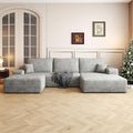 AUGOP 108" Sectional Couches for Living Room Modern Modular Sofa by AUGOP