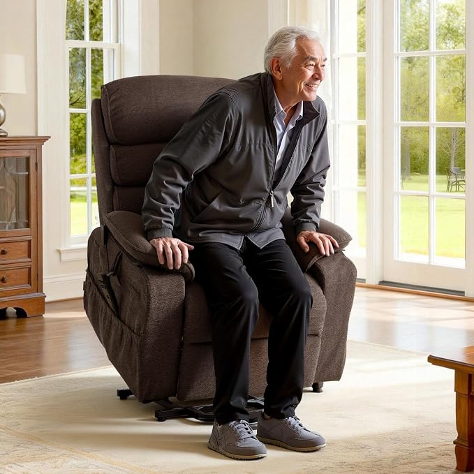 VEVOR Power Lift Recliner Chair, Dual Motor Lift Chair - Image 2