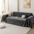 DREAMINGO Modern Chenille Couch Cover Blanket Washable Sofa Covers by DREAMINGO