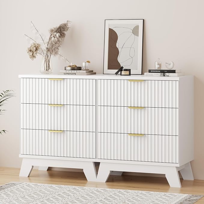Fluted Dresser for Bedroom - Image 7