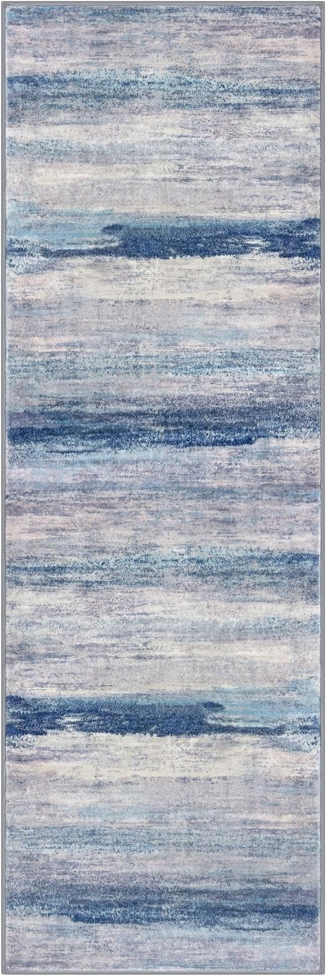 KOZYFLY Modern Abstract Hallway Runner Rug, 2x8 Washable Rug Runner Non-Slip - Image 8