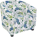 SearchI Club Chair Slipcover Stretch Barrel Chair Covers Printed Tub Chair by SearchI