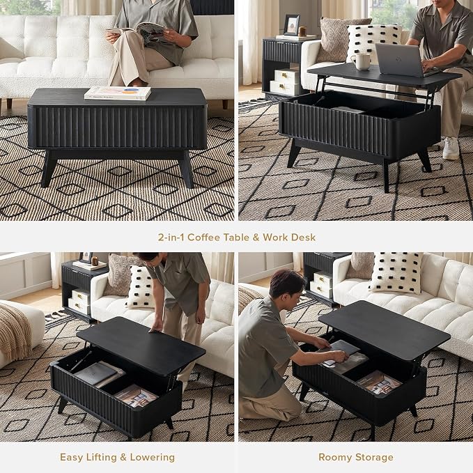 mopio Brooklyn Lift Top Coffee Table - Image 5