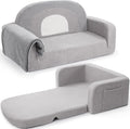 Foryoomi Extra Wide Kids Couch, 2-in-1 Soft Toddler Couch by Unknown