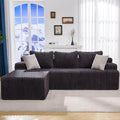 Modular Sectional Sofa Couches L-Shape Couch 3 Seat Modular Sofa Memory Foam by YourHomeDeservesMore