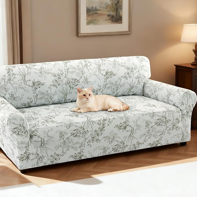 H.VERSAILTEX Floral Pattern Couch Covers - Image 2
