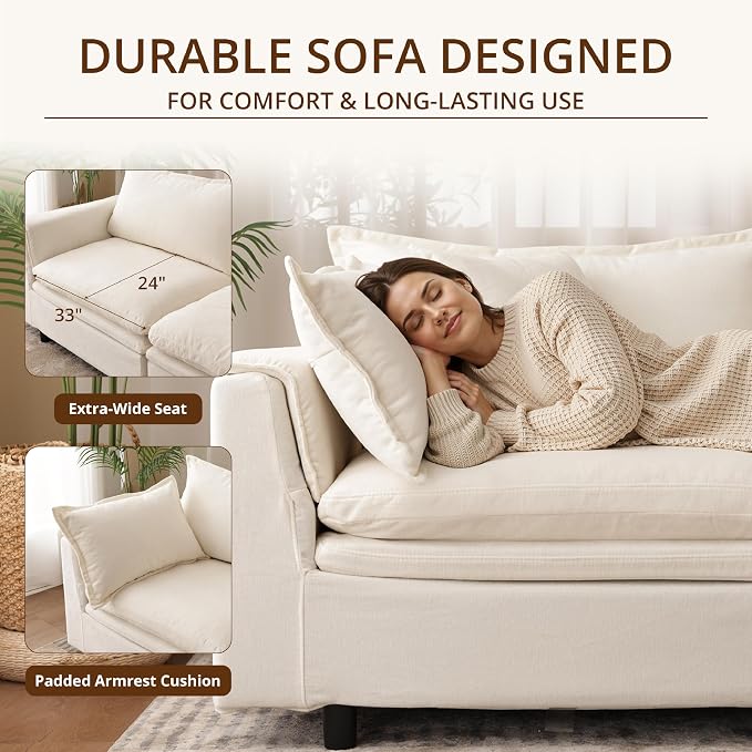 113.4'' Modular Sectional Sofa - Image 5