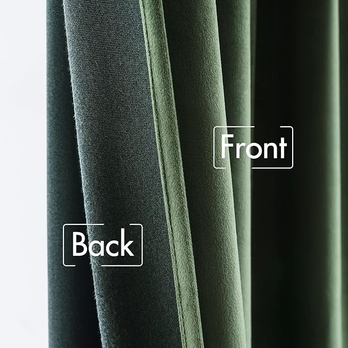 MIULEE Velvet Curtains 100 inches - Image 5