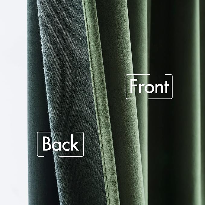 MIULEE Velvet Curtains 120 inches - Image 6