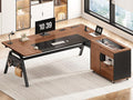 SEDETA L Shaped Computer Desk by SEDETA
