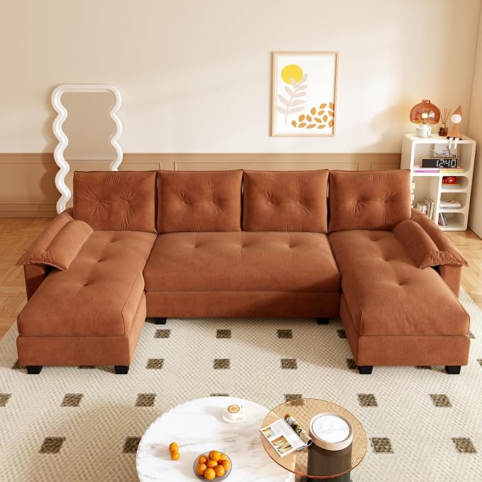 104.7" U-Shaped Sleeper Sofa - Image 2