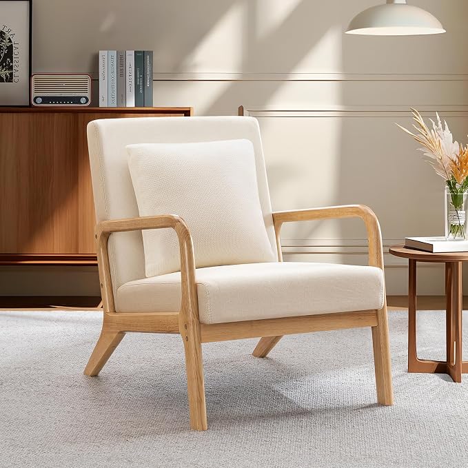 ELUCHANG Mid-Century Modern Accent Chair - Image 10