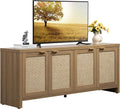 SICOTAS TV Stand for Living Room Boho Entertainment Center for Bedroom by SICOTAS