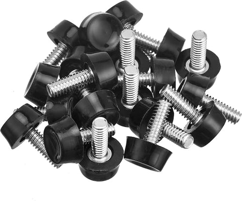 1/4-20" UNC Thread Adjustable Furniture Levelers Screw in Threaded 20 Pcs by EZALOR
