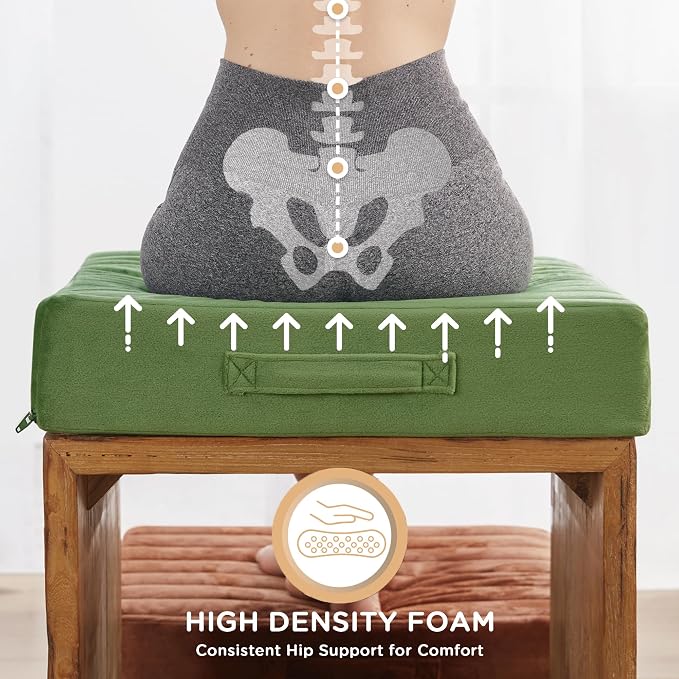 Codi Floor Cushions for Adults, Large Meditation Pillows - Image 4