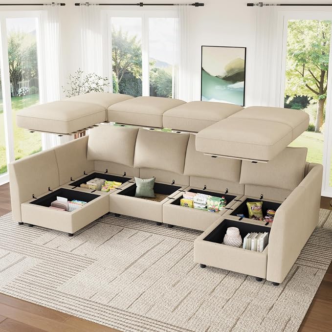 HONBAY Modular Sectional Sofa Couch - Image 3