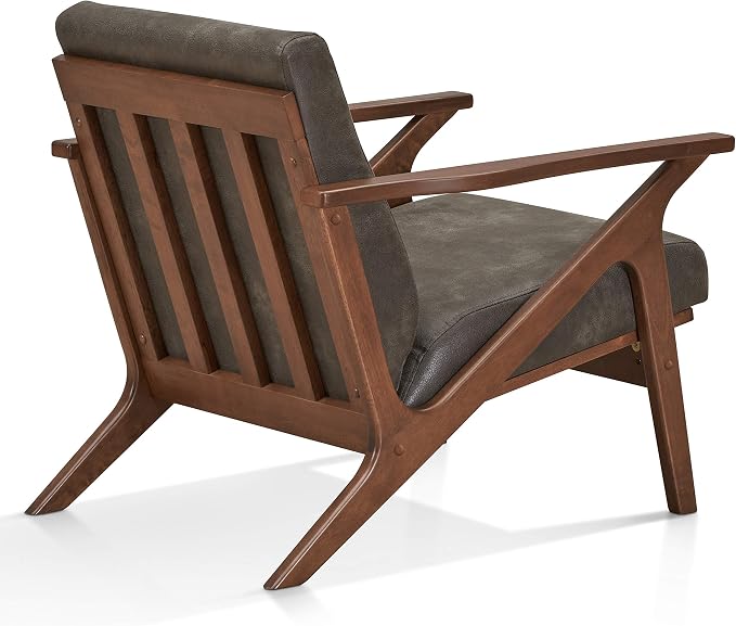 Zola Mid Century Modern Accent Chair Arm Chair, Living Room Furniture, - Image 4