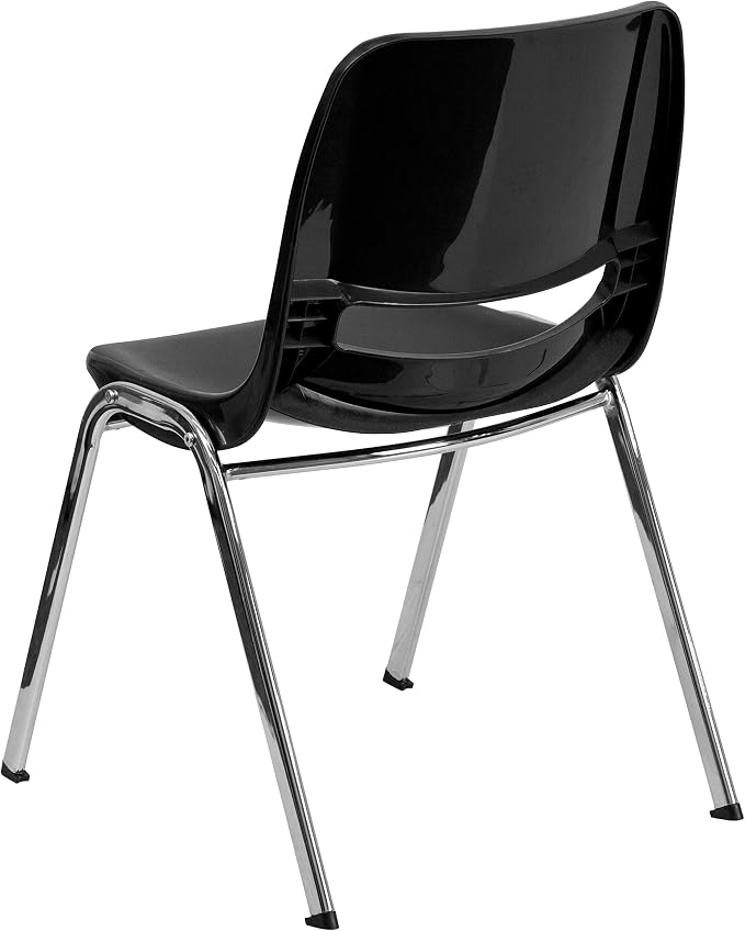 Flash Furniture HERCULES Series 440 lb. Capacity Kid's Black Ergonomic Shell - Image 5